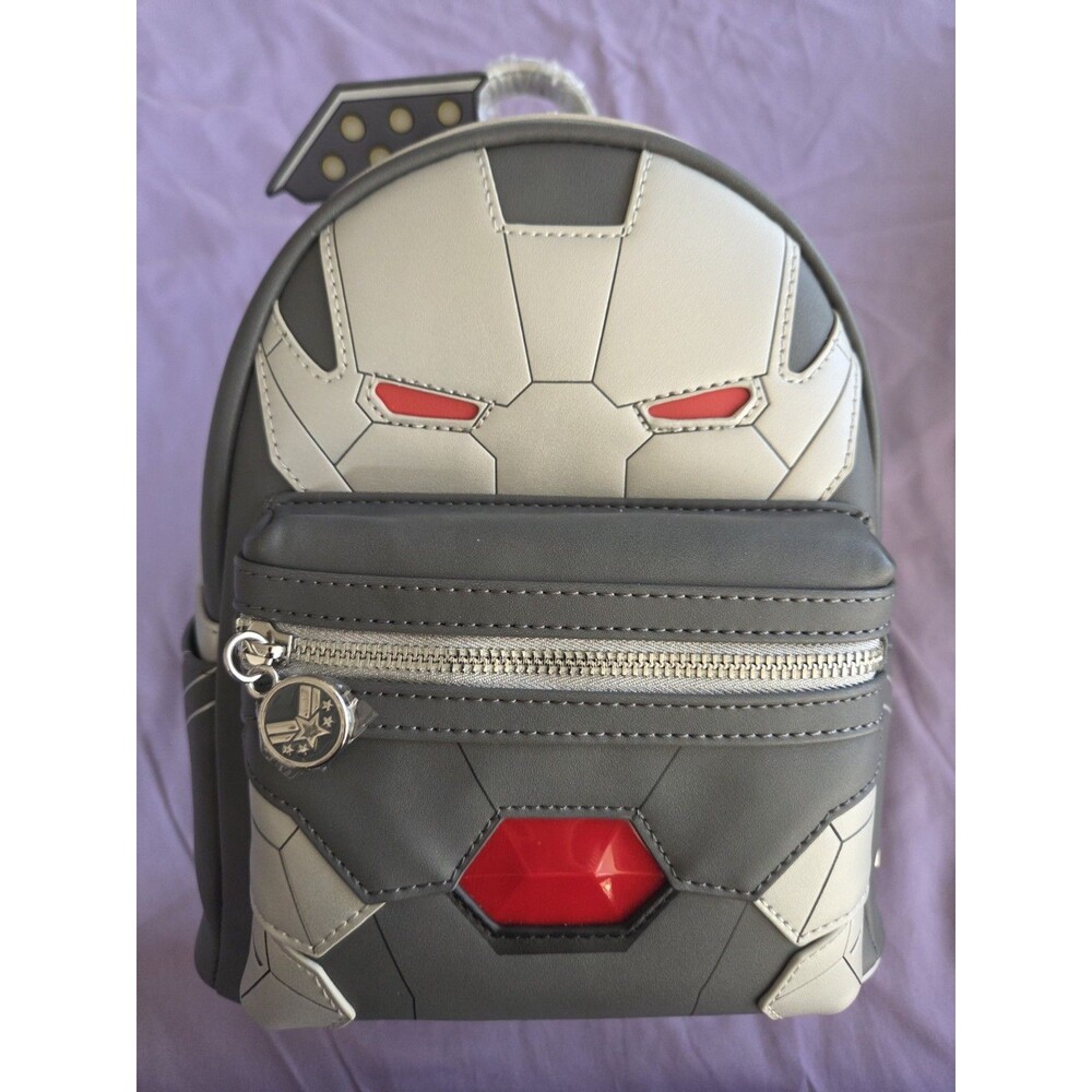 EXCLUSIVE Loungefly‎ Marvel LIGHT UP War Machine Cosplay Mini Backpack NWT